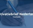 Voorbeeld Nederlandse motivatiebrief 2022